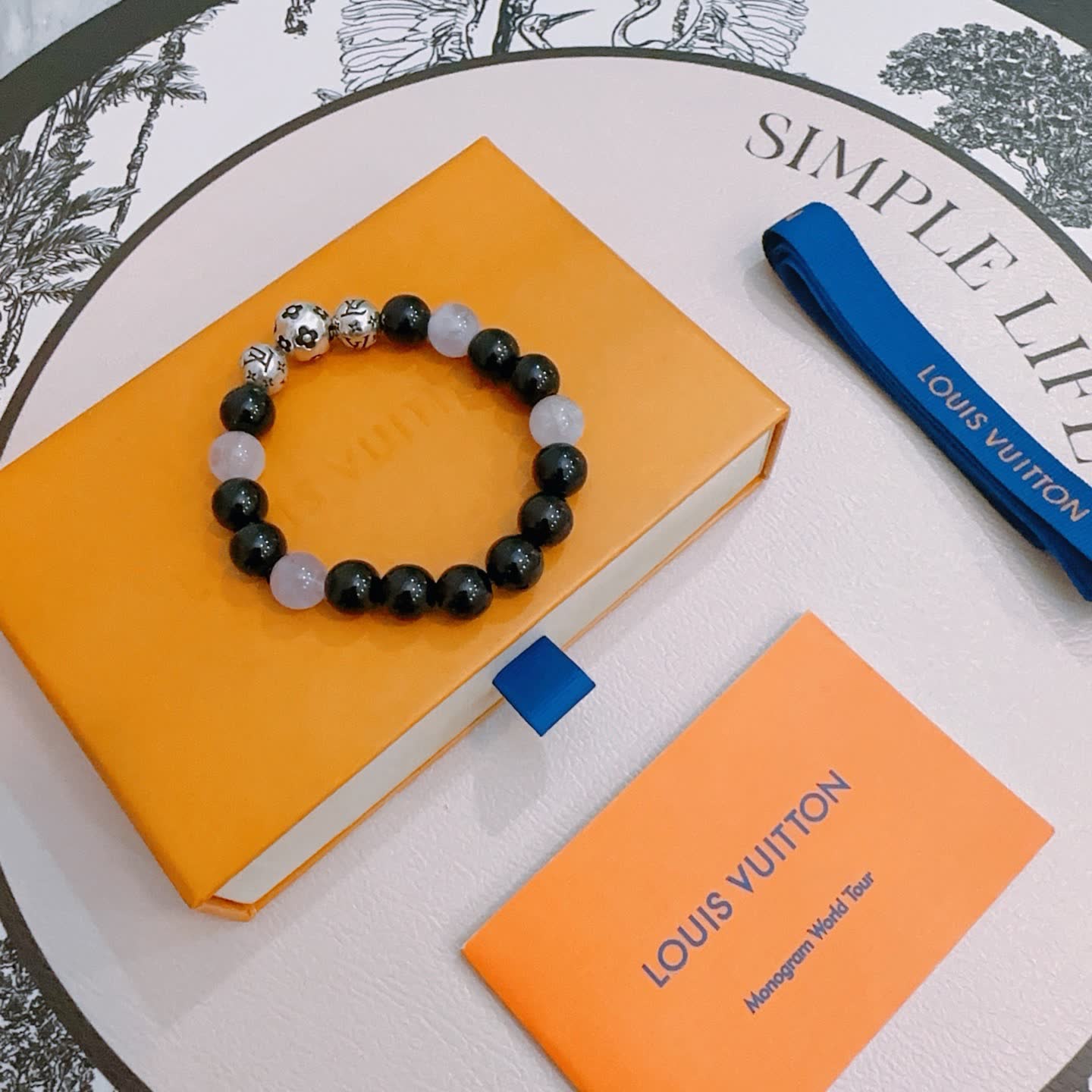 Louis Vuitton Beaded Bracelet Louis Vuitton Beaded Bracelet